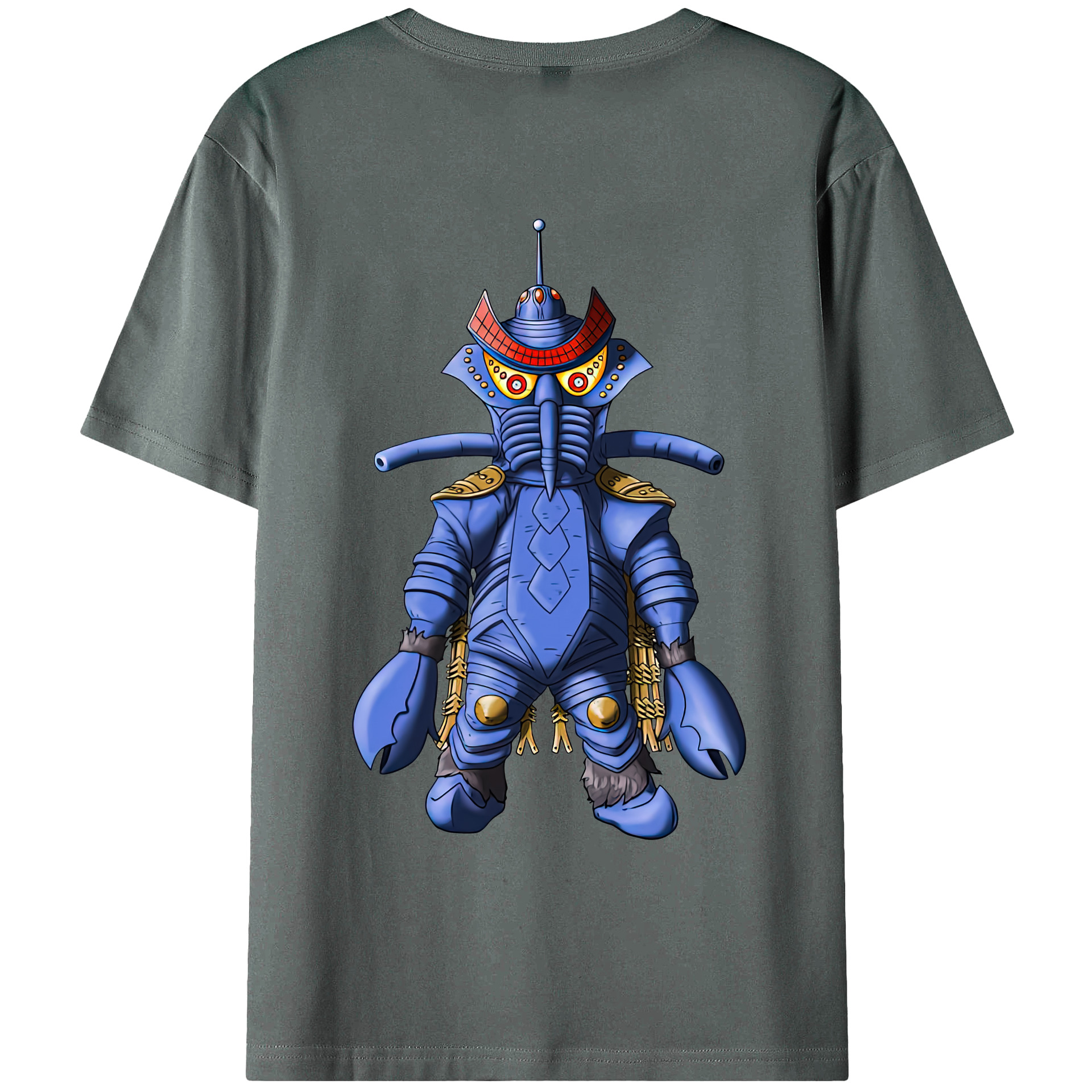 （画像用） ウルトラマン Ultraman 綿100％ メンズ半袖Tシャツ（バックプリント） 通気性